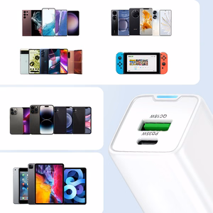 Wozinsky WWC-35W GaN USB-A + USB-C сетевое зарядное устройство - белый