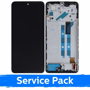 LCD ekraan ühilduv Xiaomi Redmi Note 12 Pro 4G / Redmi Note 11 Pro / Poco X4 Pro 5G must raamiga (Service Pack)