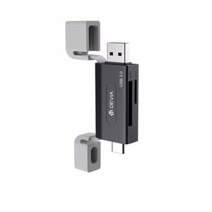 Devia card reader 2in1 EL240 USB/USB-C 3.0 must