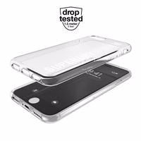 SuperDry Snap iPhone 6/6s/7/8/SE 2020 / SE 2022 Läbipaistev ümbris valge 41573