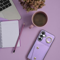 Rahakott Ümbris WONDER jaoks SAMSUNG S25 EDGE lilac