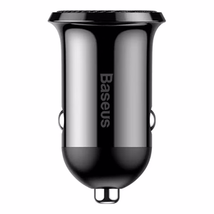 Baseus Grain Pro Car Laadija 2x USB 4.8A (must)
