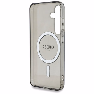 GUESS ümbris jaoks SAMSUNG S25 GUHMS25SHFGEREK (Magnetic IML Glitter Circle) must