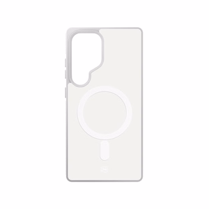 3mk Smoke MagCase Samsung Galaxy S25 Ultra jaoks valge-poolläbipaistev