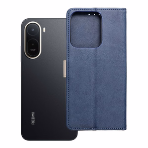 Klappümbris Xiaomi Redmi A7 PRO Split Book, tumesinine ja kreemikas