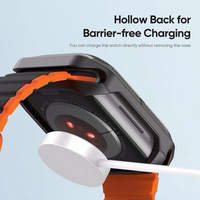 DUX DUCIS case TAMO jaoks Apple Watch series 10 46 mm läbipaistev with must