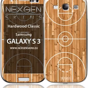 Nexgen Hardwood Classic 3D dekoratiivne kleebiste komplekt Samsung Galaxy S3 jaoks