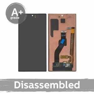 LCD ekraan Samsung N970 Note 10 jaoks raamiga / Aura Black / (10/10 kasutatud)