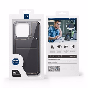 DUX DUCIS Ümbris RAFI II MAG with Alus compatible with MagSafe jaoks IPHONE 15 Pro must
