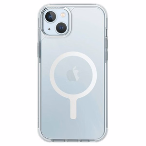 Uniq Combat Magclick Charging ümbris jaoks iPhone 15 Plus - valge