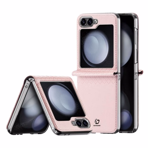 DUX DUCIS case BRIL jaoks SAMSUNG Z Flip6 5G roosa