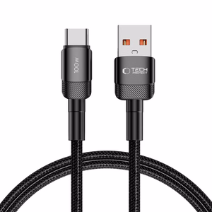 Tech-Protect UltraBoost Evo USB-C / USB-A kaabel 100W 5A 1m - must