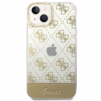 Guess GUHCP14MHG4MHG iPhone 14 Plus 6.7 "kuldne / kuldne hardcase 4G Pattern Script