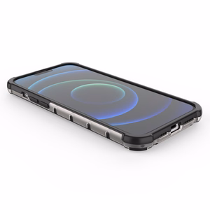 Honeycomb Case броневой чехол с TPU бампером для iPhone 13 Pro Max красный