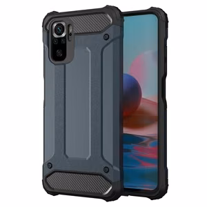 Hübriidarmor ümbris Tugev vastupidav kate Xiaomi Redmi Note 11T 5G / Redmi Note 11S 5G / Poco M4 Pro 5G sinine