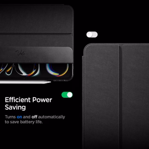 Spigen Liquid Air Folio ümbris iPad Pro 11" (2024) iPad Pro 11" (2025) - must