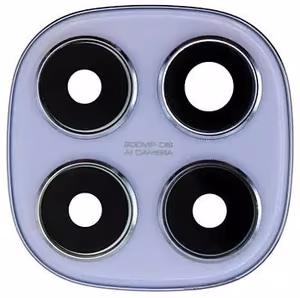 Xiaomi Redmi Note 14 Pro 4G lens jaoks camera koos frame Aurora Lilla ORG