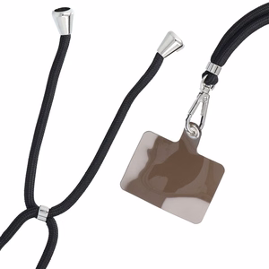 SWING (6mm) Phone lanyard, Phone pendant with adjustable length / cord length 165cm (max 82.5cm in the loop) / on the shoulder or neck - must