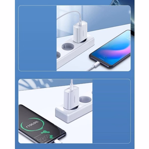 Laadija Ugreen CD137 20W USB-C valge