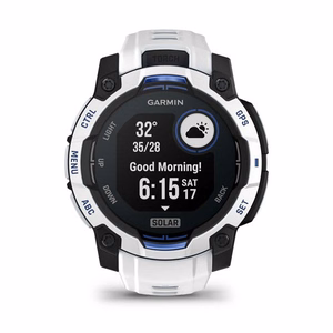 Garmin Instinct 3 Solar käekell, 45 mm, valge