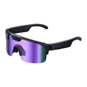 ZEBLAZE Q01 Purple Sports Sunglasses
