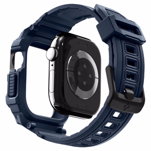 SPIGEN RUGGED ARMOR “PRO” V2 APPLE WATCH 10 / 11 (42 MM) tumesinine