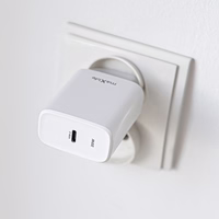Maxlife MXTC-10-20C PD QC laadija 1x USB-C 20W valge