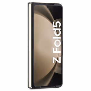 BMW Signature Logo Imprint ümbris jaoks Samsung Galaxy Z Fold 5 - must
