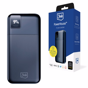 Внешний аккумулятор 3mk PowerHouse 20000 mAh 2x USB-A 1x USB-C - чёрный