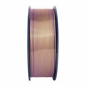 Sunlu PLA+ Silk neljavärviline filament (sinine-lilla-punane-kuldne)