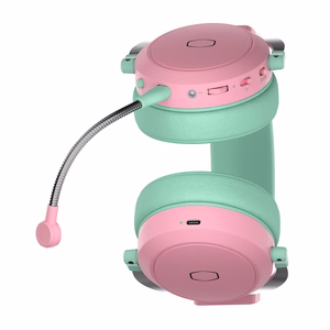 Cooler Master CH351-MC gaming headphones (green-pink)
