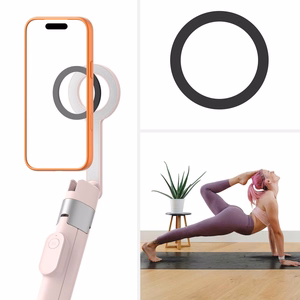 Tech-Protect L10S Bluetooth-selfikepp, roosa ja hall