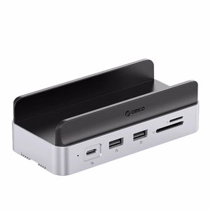 Orico MiniDock 10-in-1 dokkimisjaam SSD kõvaketta pesaga - hõbedane