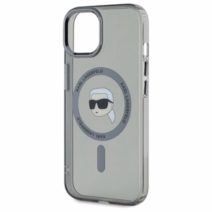 Karl Lagerfeld KLHMP15SHLSKIK iPhone 15 6.1" must/must hardcase IML Metal Karl Head MagSafe