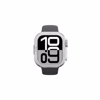 AmazingThing Titan Pro Metal Ümbris jaoks Apple Watch 11 46mm Aluminum - Silver