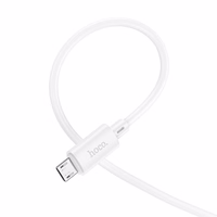 Kaabel USB A to Micro USB Hoco 2,4A 1 m X88 valge