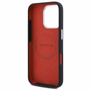 AMG Silicone Graphics MagSafe Ümbris jaoks iPhone 16 Pro Max - must