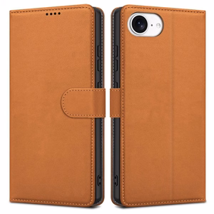 Ümbris Fancy Wallet Apple iPhone 13/14 pruun