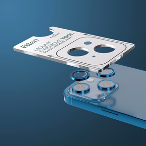 Etteri защита объектива камеры iPhone 13 / 13 Mini морской синий