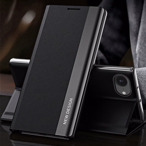 Sleep Ümbris Pro jaoks iPhone 16e with Flip and Stand - Must