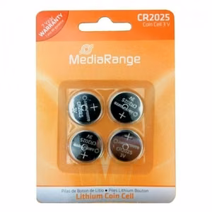 Liitiumpatarei CR2025 3V/4tk MediaRange
