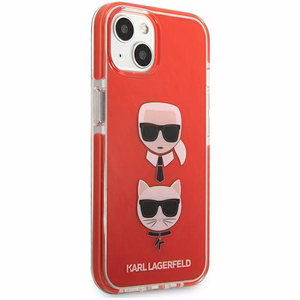 Karl Lagerfeld Karl&Choupette Head Case for iPhone 13 mini - Red