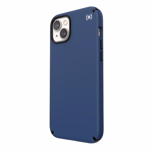 Speck Presidio2 Pro ümbris seadmele iPhone 15 Plus / 14 Plus, Microban mikroobivastase kaitsega, Coastal Blue / Black / White värvikombinatsioon