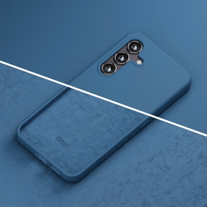 Etteri Silikoon Mag ümbris Samsung Galaxy A37 5G tumesinine