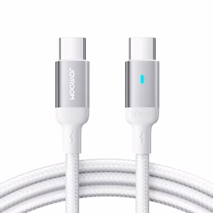 USB kaabel Joyroom S-CC100A10 Type-C to Type-C 100W 1.2m valge