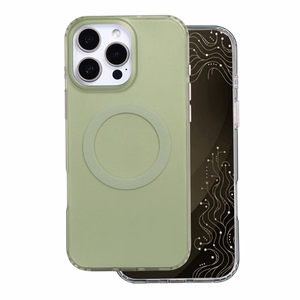 Tecto Shield Mistiq Mag ümbris mudelile iPhone 16 Pro Max 6,9", oliivroheline