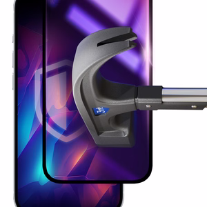 Privacy Karastatud klaas 3mk Rainbow Privacy jaoks Apple iPhone 15