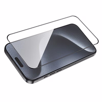 Borofone Karastatud klaas BF8 Diamond Soomus Täis Ekraan 5D Suur Arc jaoks Iphone 16 Pro Max - 10 tükki