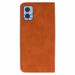 Wonder Prime Ümbris jaoks Motorola Moto E22/E22i brown