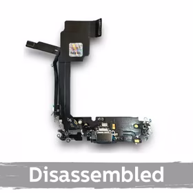 Laadimisport ühilduv iPhone 15 Pro Max Flexiga / must titaan / (100% originaal / Kasutatud)